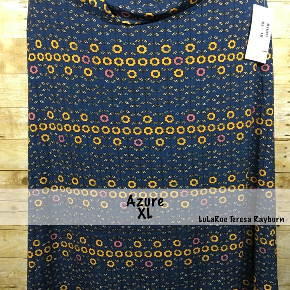 Lularoe Azure Skirt Size XL - NWT